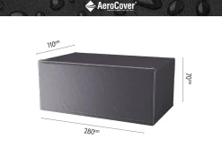 Pokrowiec na stół ogrodowy7954 280x110x70 AeroCover antracytowy Homms