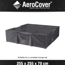 Pokrowiec kwadratowy na zestaw 7934 255x255x70 AeroCover szary