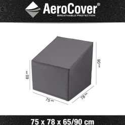 Pokrowiec na krzesła ogrodowe 7965 78x75x90 AeroCover szary