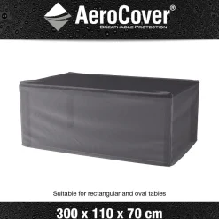 Pokrowiec na stół ogrodowy 7928 110x300x70 AeroCover szary
