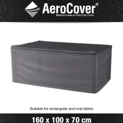 Pokrowiec na stół ogrodowy 7922 100x160x70 AeroCover szary