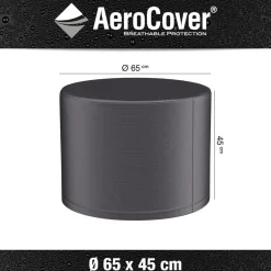 Pokrowiec ogrodowy na stolik 9144 Ø65x45 AeroCover szary Homms