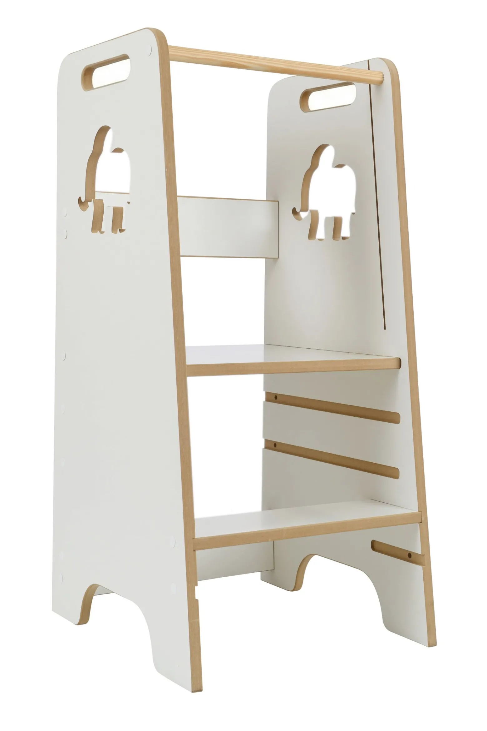 Pomocnik kuchenny dla dzieci kitchen helper z tablicą drewno 84cm