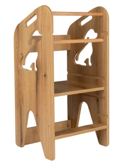 Pomocnik kuchenny dla dzieci regulowany Kitchen Helper MDF drewno