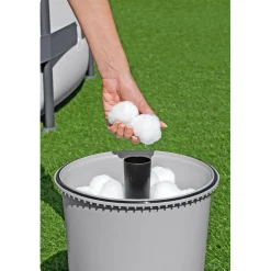 Pompa piaskowa do basenu filtr Bestway 3596 l/h + kulki filtracyjne