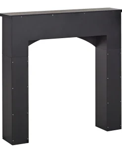 Portal kominkowy obudowa klasyczny czarny