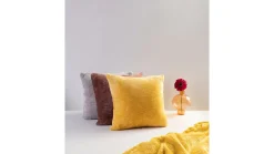 Poszewka dekoracyjna Ricky 45x45 cm srebrna