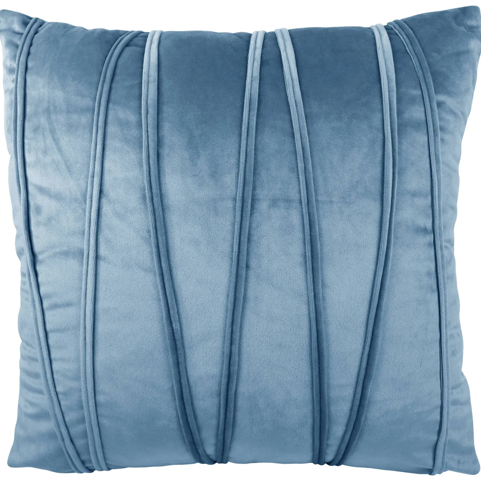 Poszewka Dekoracyjna 45x45 cm MONTREAL Velvet Welurowa - Niebieski