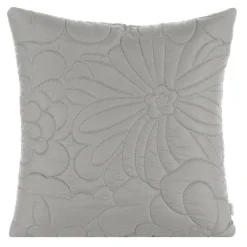 Poszewka 40x40 Alara 4 srebrna w kwiaty