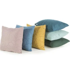 Poszewka 40x40 Alara 4 srebrna w kwiaty