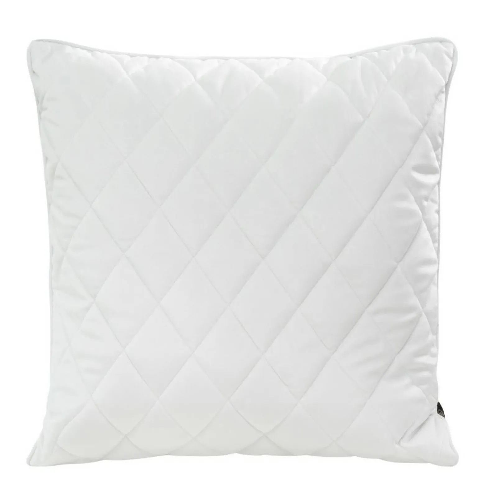 Poszewka 45x45 Velvet 27 G biała welurowa geometryczna