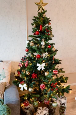 Przestrzenne gwiazdki z tworzywa sztucznego, 4 szt., Ø 7,5cm