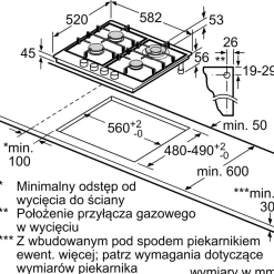 Płyta gazowa SIEMENS EC6A5HI90 iQ500