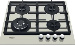 Płyta gazowa WHIRLPOOL AKTL629S 59 cm szampańskie szkło