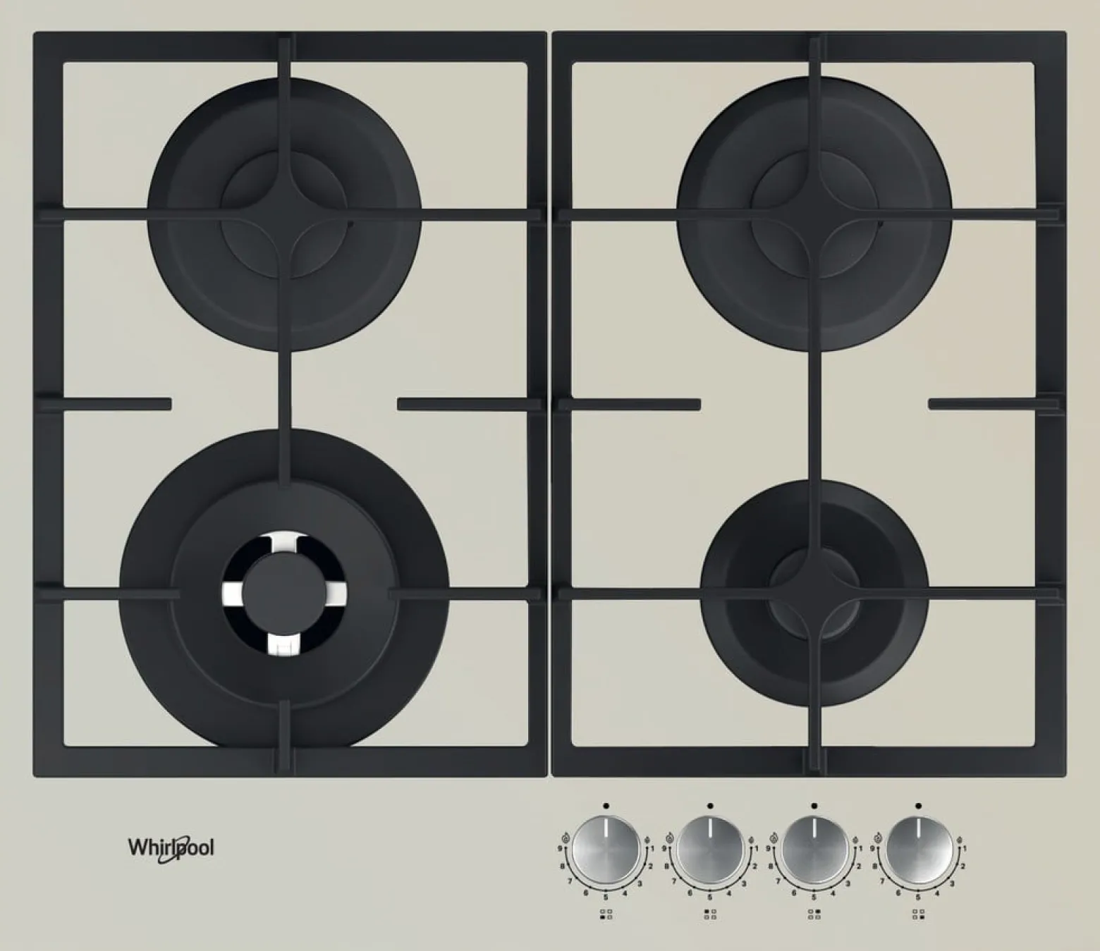 Płyta gazowa WHIRLPOOL AKTL629S 59 cm szampańskie szkło