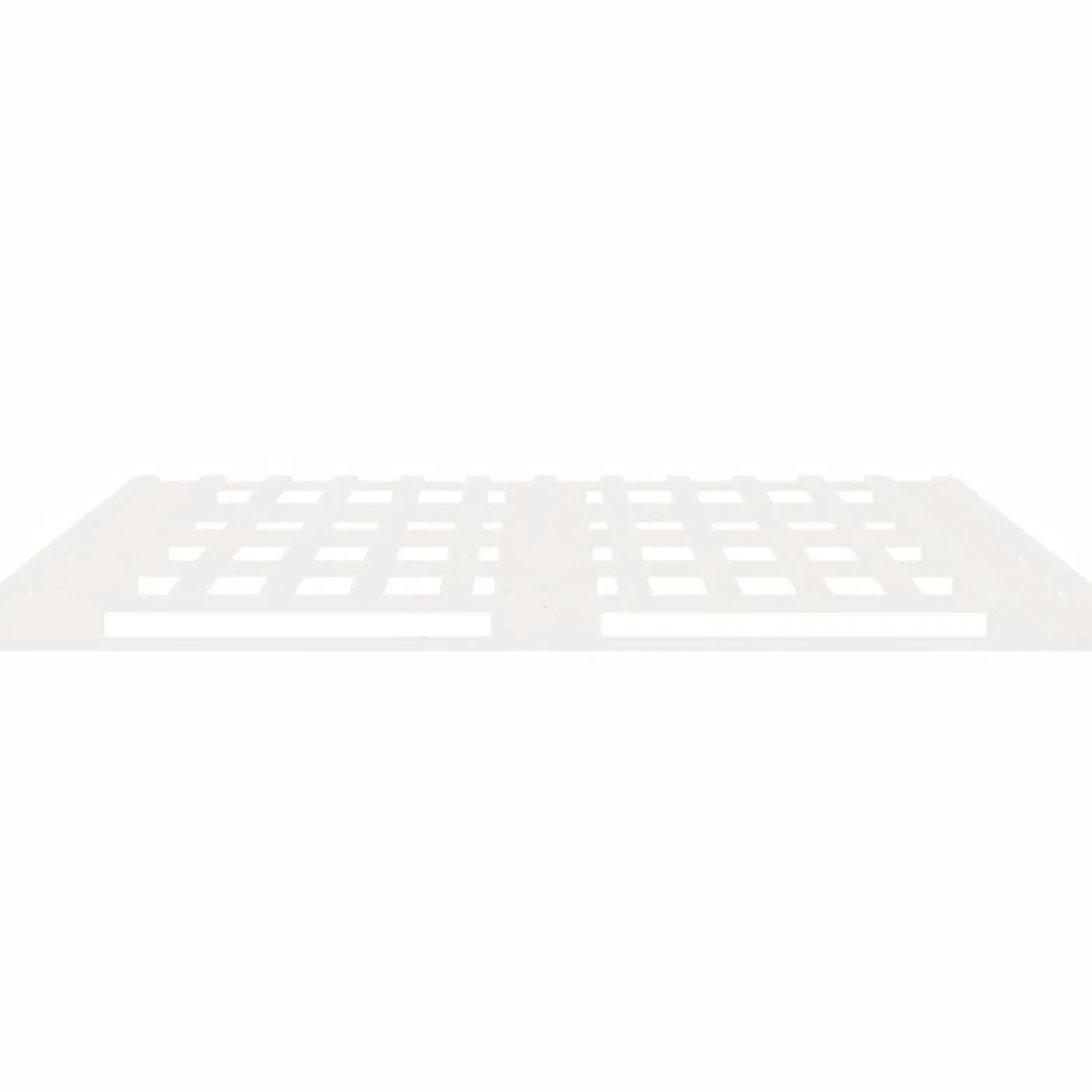 Rama łóżka bez materaca biała 160x200 cm lite drewno sosnowe