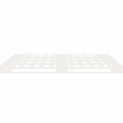 Rama łóżka bez materaca biała 160x200 cm lite drewno sosnowe