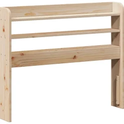Rama łóżka bez materaca 75x190 cm lite drewno sosnowe
