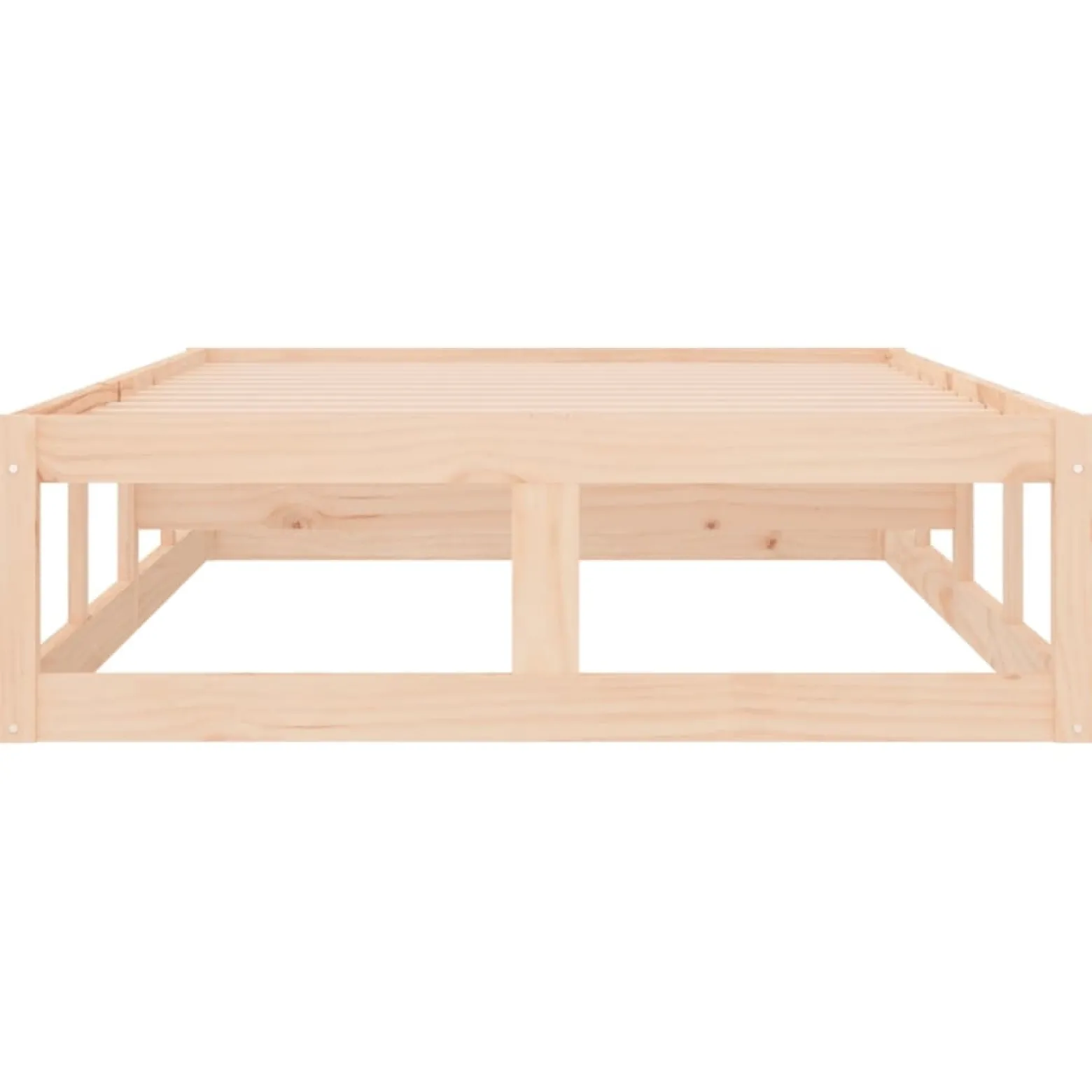 Rama łóżka 75x190 cm lite drewno
