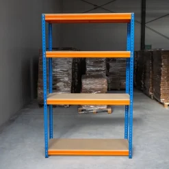 Regał Magazynowy warsztatowy 1600kg 198x122x45,5