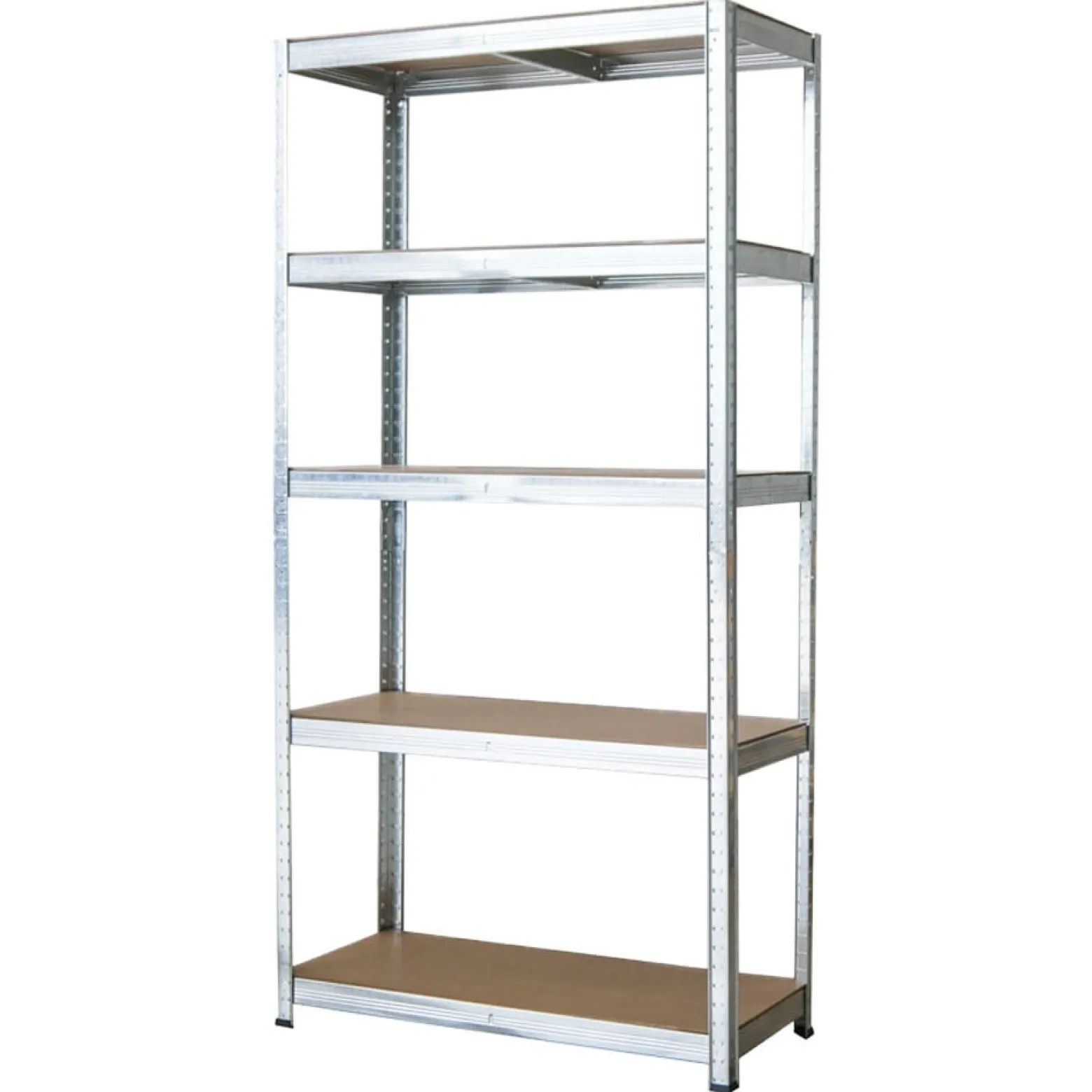 Regał magazynowy 180x90x40 cm metalowy ocynkowany garażowy 875kg