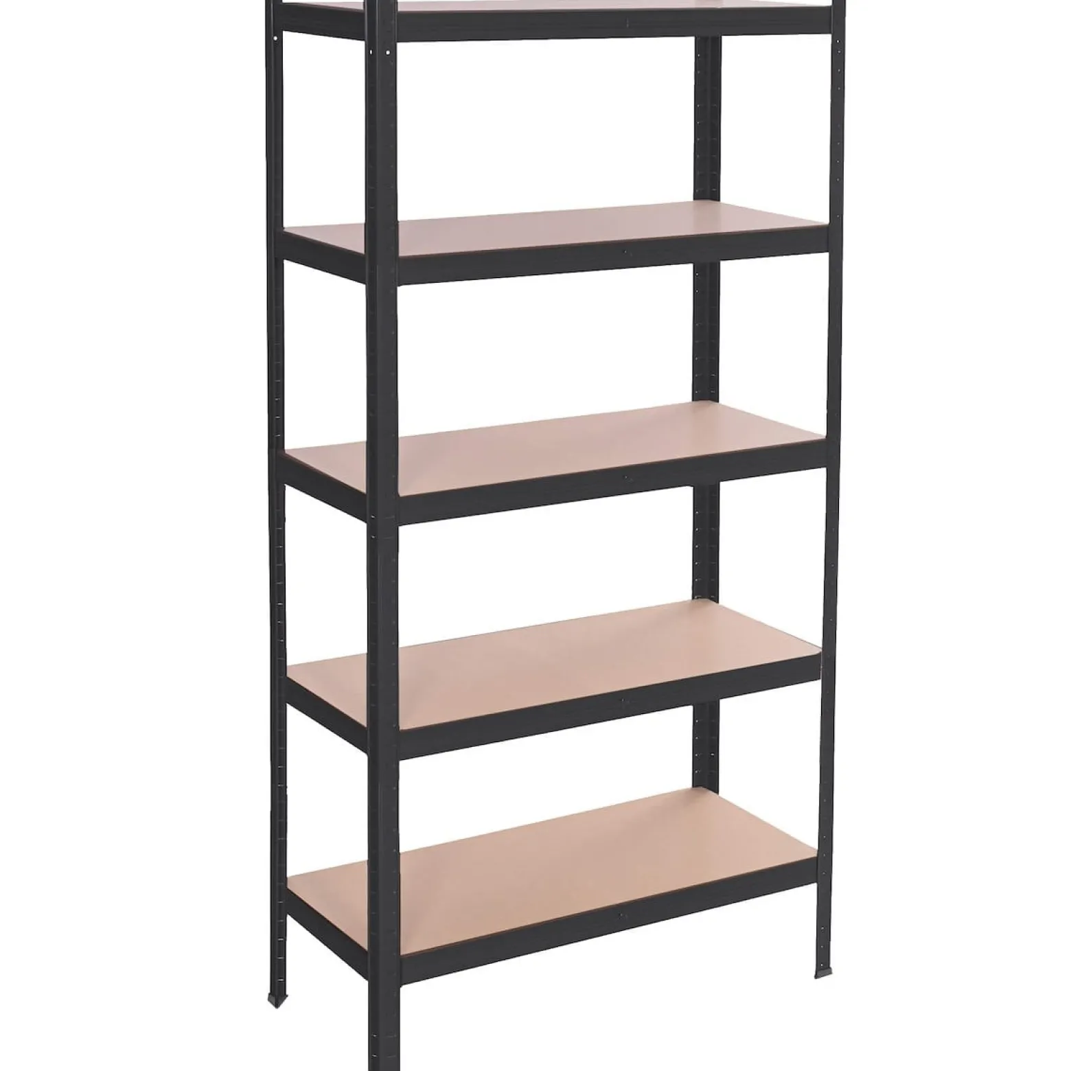 Regał metalowy magazynowy 5 półek 150x75x30 cm 625 kg