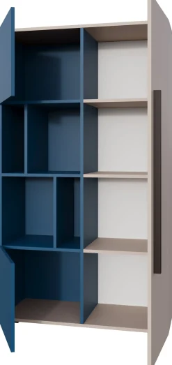 Regał z półkami na książki 90 cm LUMI