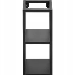 Regał łazienkowy dolny SANTA FE BLACK 81-01 CZARNY MAT