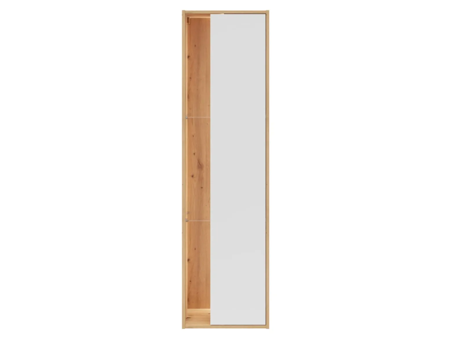 Regał Gap 52 cm z drzwiami i 3 półkami dąb artisan/biały