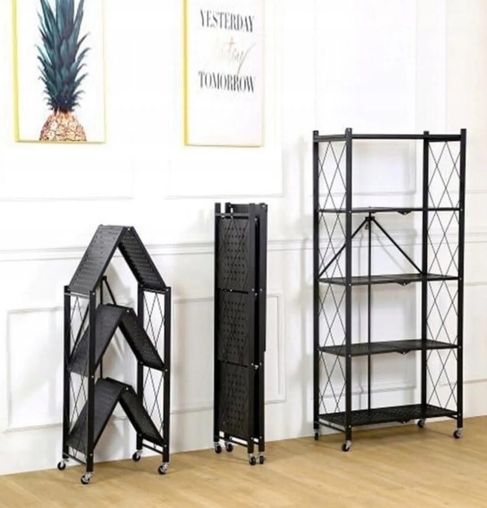 Regał Magazynowe FS003 CZARNY