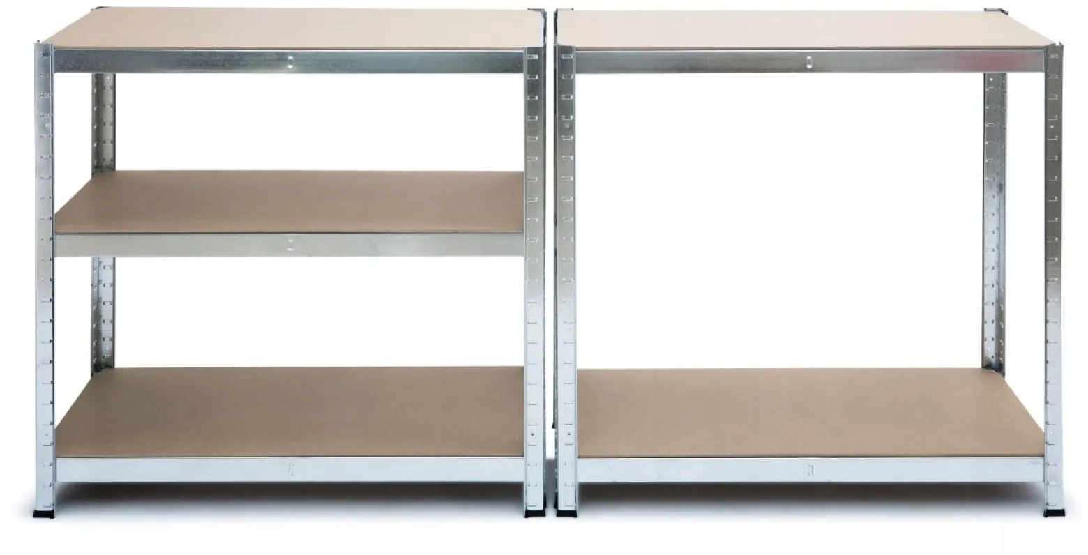 Regał magazynowy metalowy 150x75x30cm szafka półka