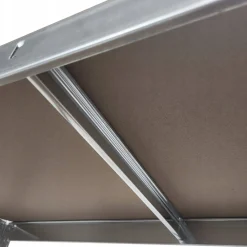 Regał magazynowy metalowy 150x75x30cm szafka półka
