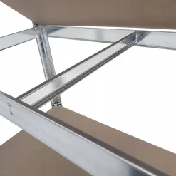 Regał magazynowy metalowy 150x75x30cm szafka półka