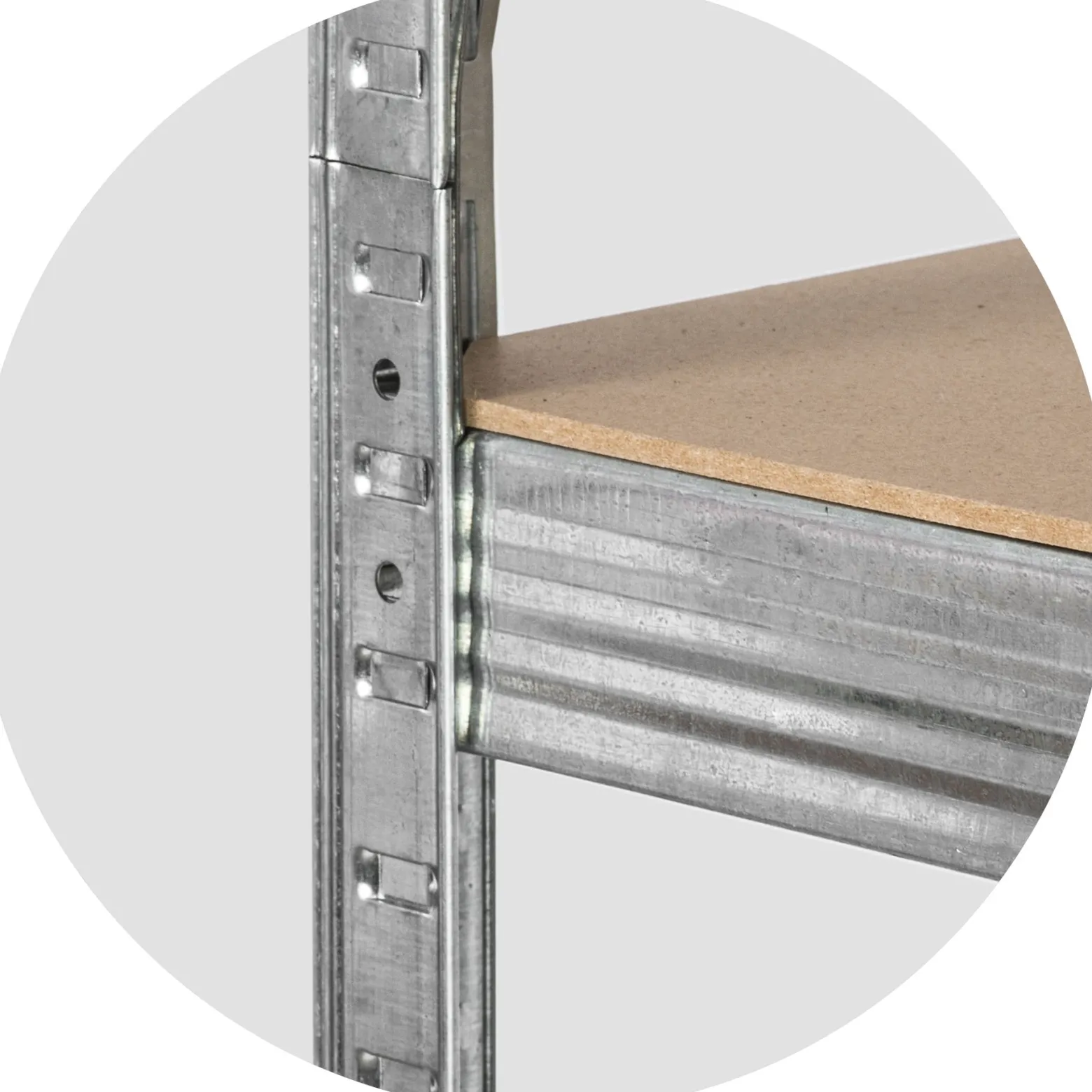 Regał magazynowy 2w1 metalowy 150x75x30cm Humberg