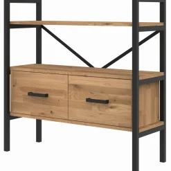 Regał Medium-Cabinet 100x80x30 cm LOFT z drzwiczkami K1-1