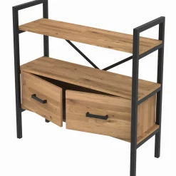 Regał Medium-Cabinet 100x80x30 cm LOFT z drzwiczkami K1-1