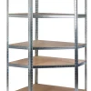 Regał metalowy magazynowy narożny 180x90x40 875kg Humberg