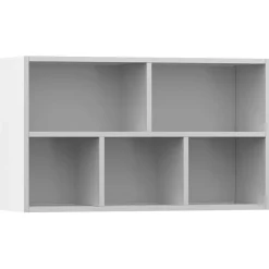 Regał na książki Biały Materiał drewnopochodny vidaXL