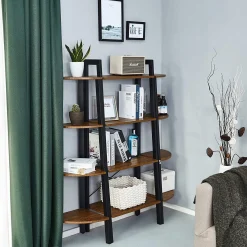 Regał Na Książki Narożny Półka Loft Industrialny Rustykalny