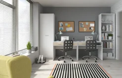 Regał Nepo Plus 60 cm z 4 półkami biały
