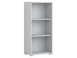 Regał Office Lux 53 cm z 2 półkami szary