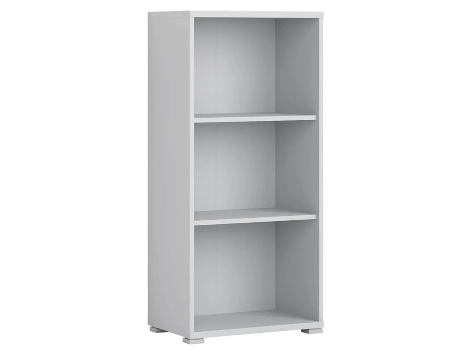 Regał Office Lux 53 cm z 2 półkami szary