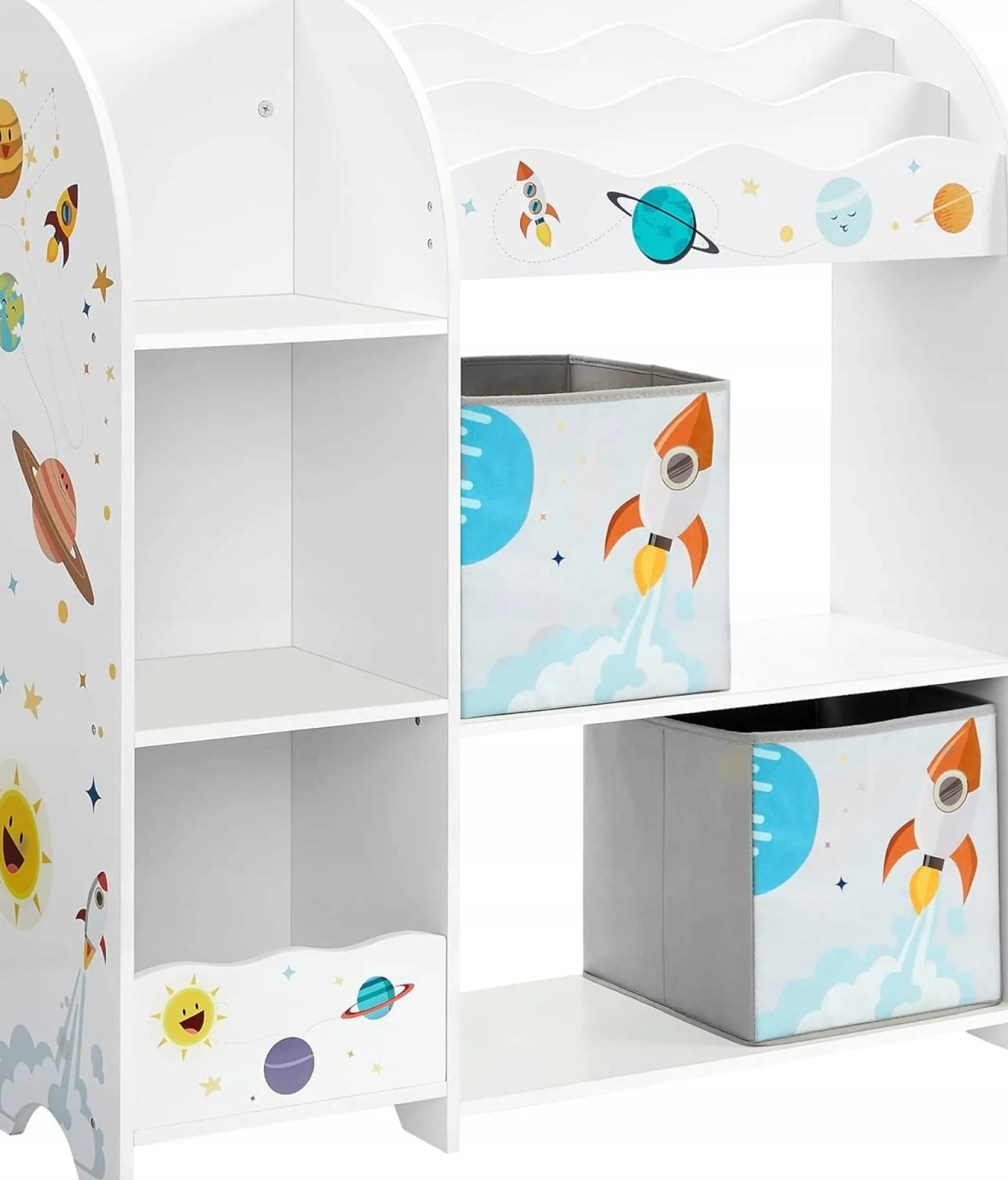 Regał półka do pokoju dziecięcego 93x30x100 organizer