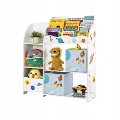 Regał półka do pokoju dziecięcego 93x30x100 organizer
