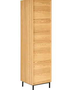 Regał 4 półki LEANDRO 175 cm Jasnobrązowy