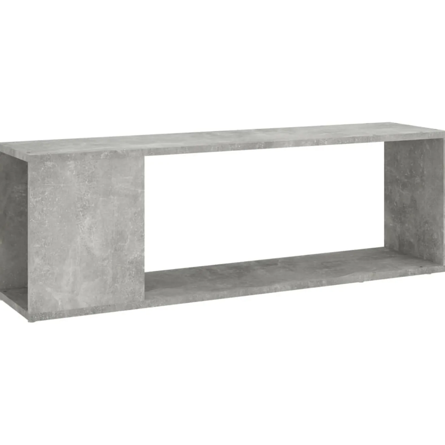Regał Rtv Szary Mat Nowoczesny Salon 100x24x32cm