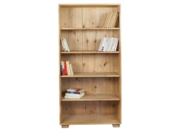 Regał z drewna litego I NATURAL WOOD, kolor dębowy