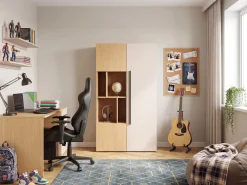 Regał z półkami na książki 90 cm LUMI