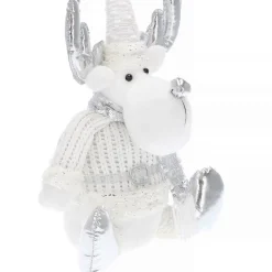 Renifer 37 cm ozdoba świąteczna, krasnal świąteczny, gnom