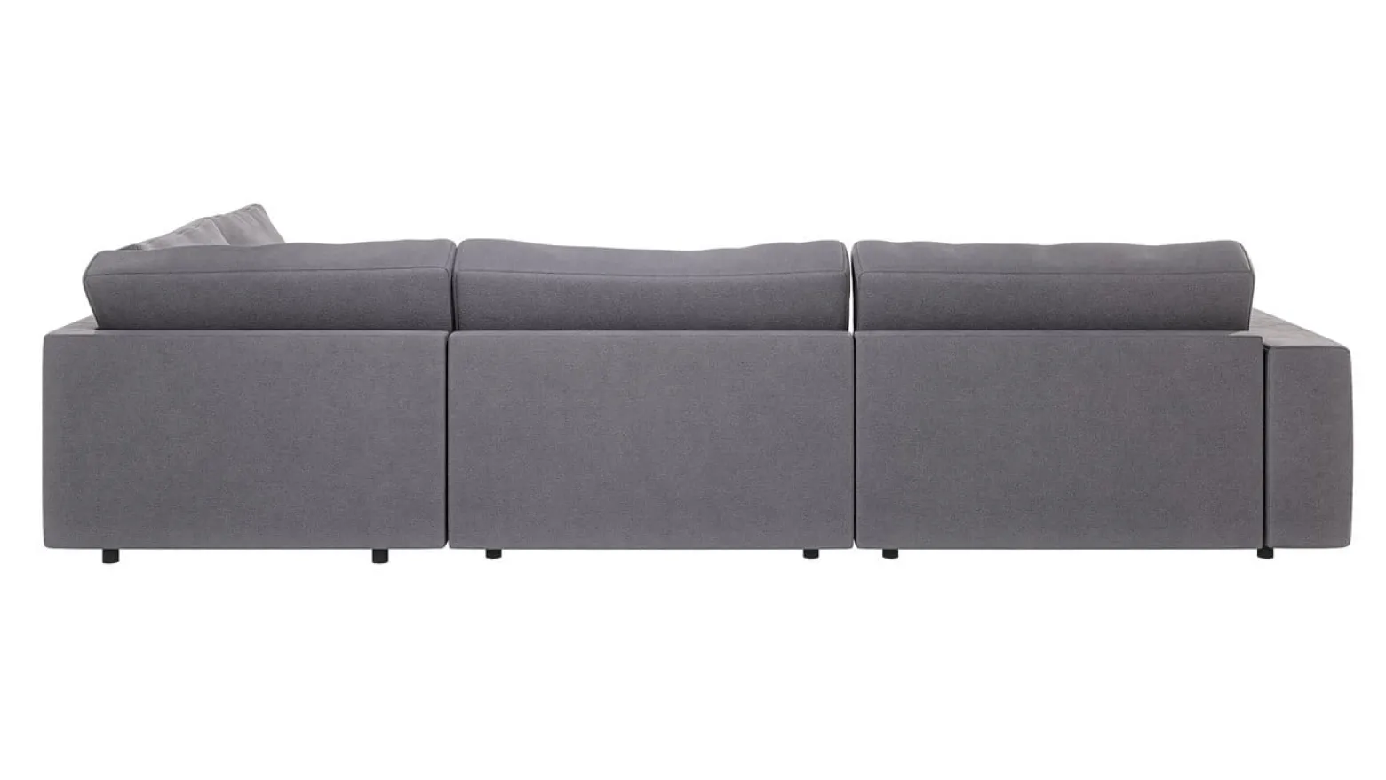 Ropez Mystic narożnik prawy + HO 318x166 cm mikrofibra szary